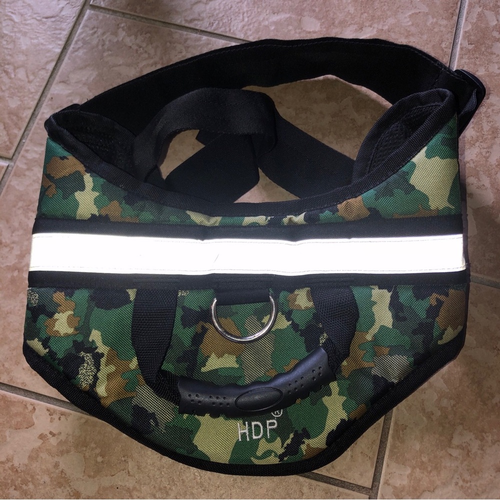 HDP Happy Dog Place Big Dog Soft No Pull Harness Reflective Size XXLarge Camo - Picture 2 of 7